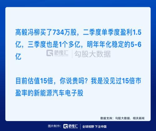 被馮柳選中的特斯拉供應商 |劇本在手，業(yè)績（演戲）不愁