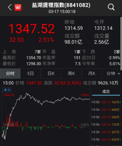 鋰業雙雄發威！機構研判：風口來了，鋰價漲勢有望超預期